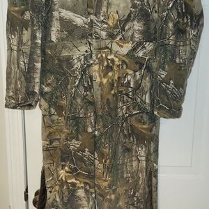 Red Head Silent Hide Coveralls Men's X-Large Insulated Real Tree Camo Hunting